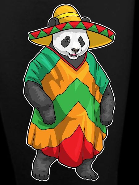 Panda Sombrero
