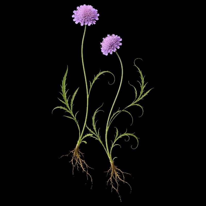 Meadow Flower Nature Illustration