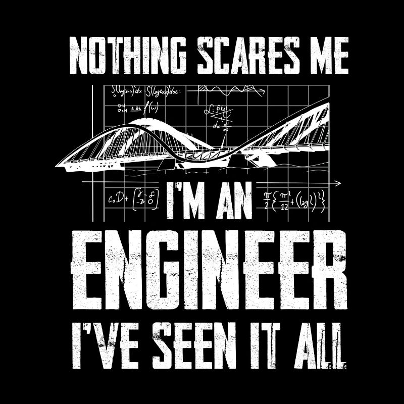 Engineer Nothing Scares Me Graphic