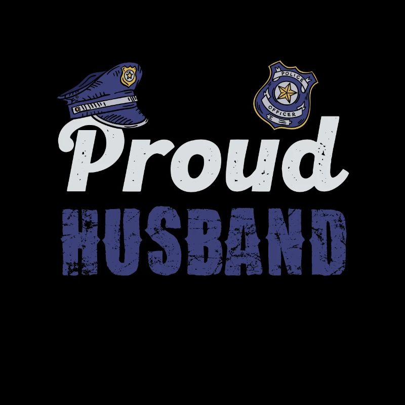 Stolzer Ehemann Polizei Partner