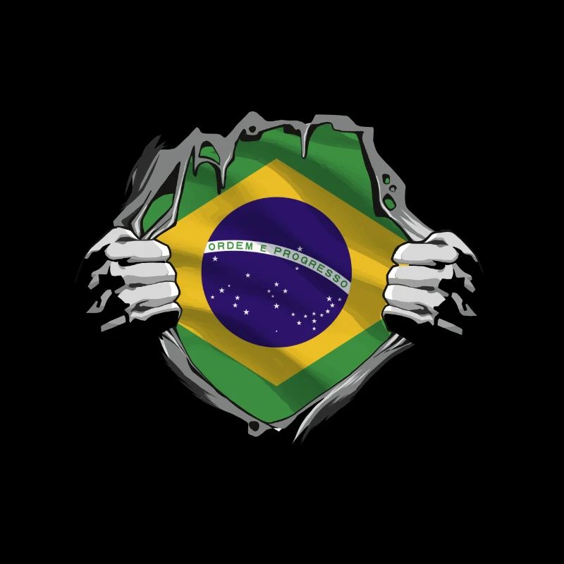 Brazilian Flag Strength Pride