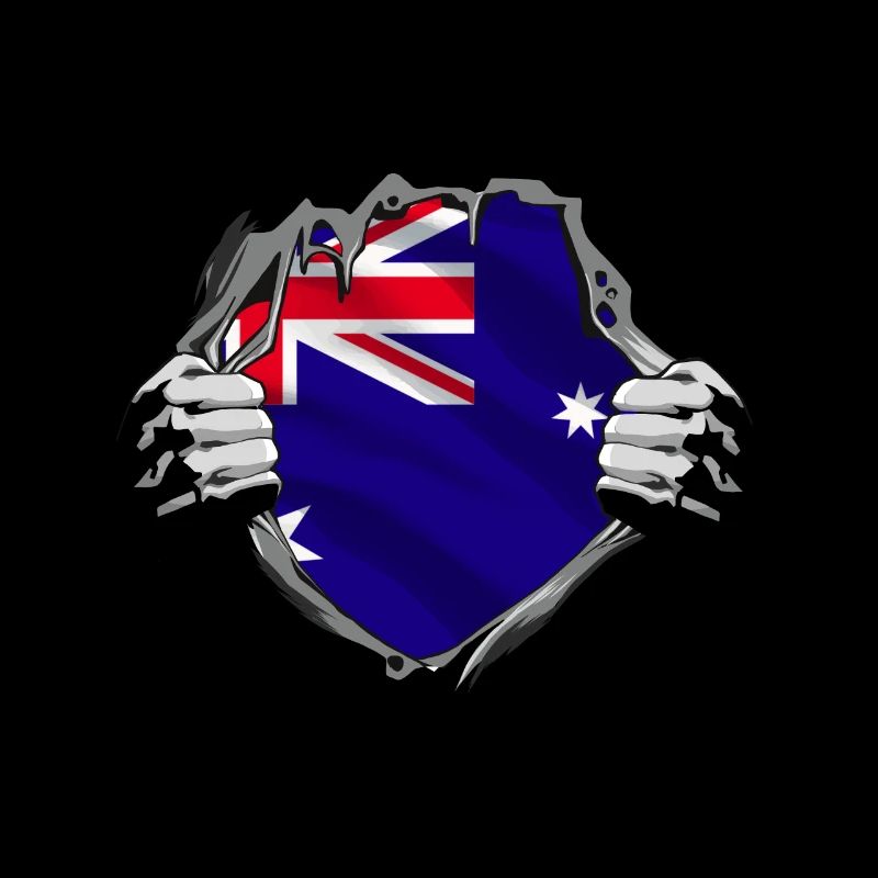 Australian flag unveils pride