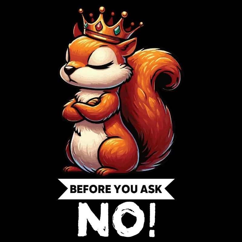 Before You Ask Eichhörnchen Eichhorn Nagetier 