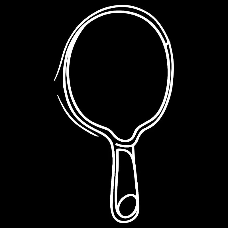 Table tennis racket Drawing
