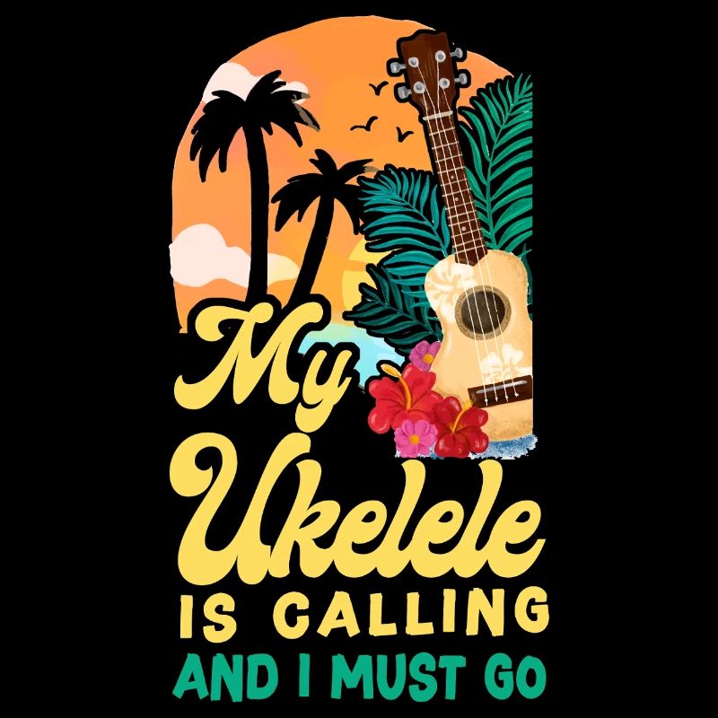 Hawaiian Ukulele Uke My Ukulele Is