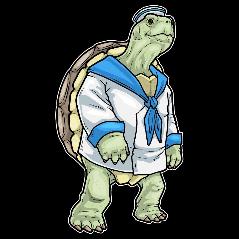 turtle sailor sailor cap
