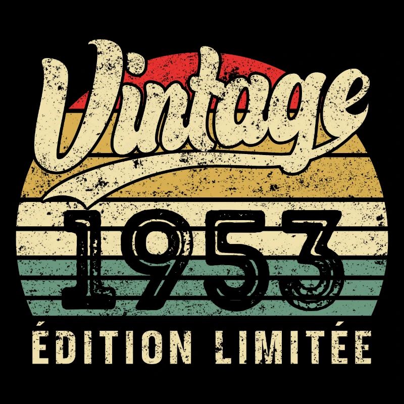 Vintage Geburtstagsgeschenk 1953 Limited Edition
