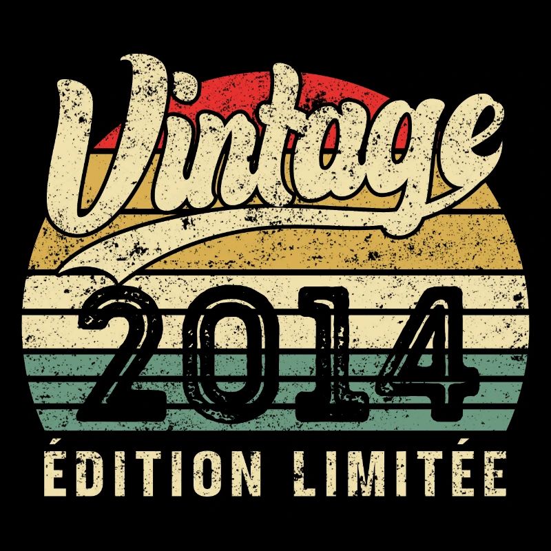 Vintage Geburtstagsgeschenk 2014 Limited Edition