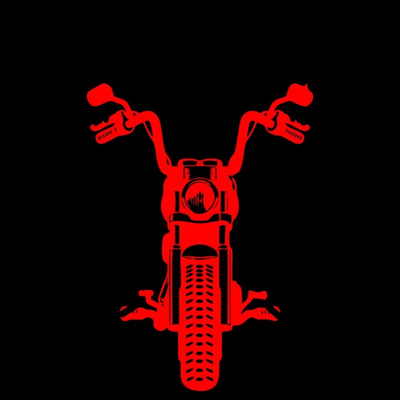 Black stickmen with red engine