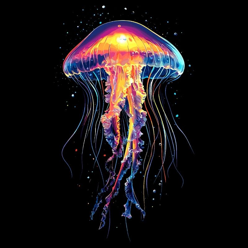 Méduse Méduse de feu Méduse Méduse mignonne