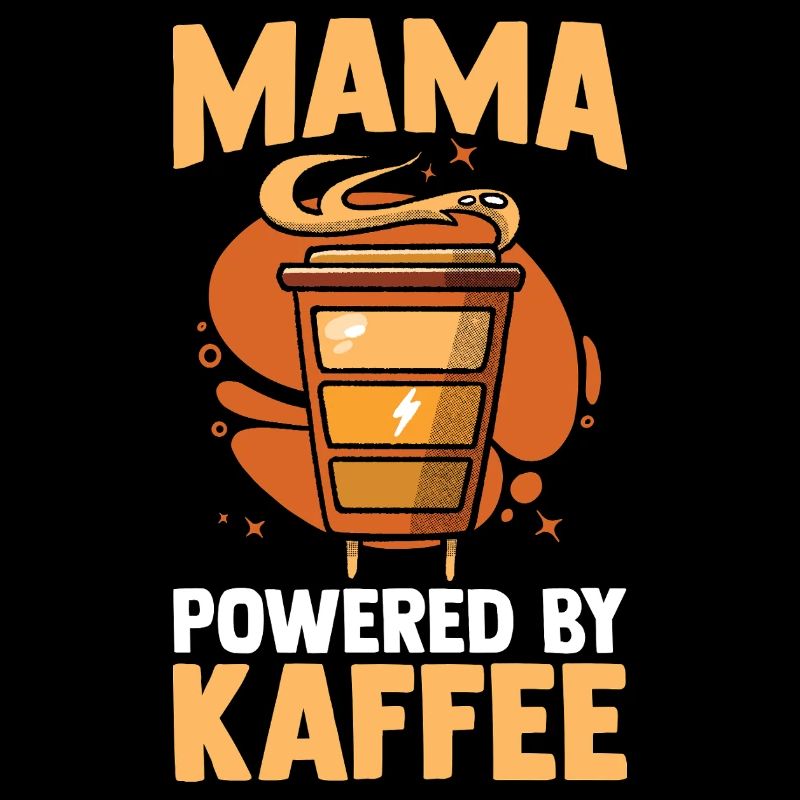 Amoureuse du café, maman, maman