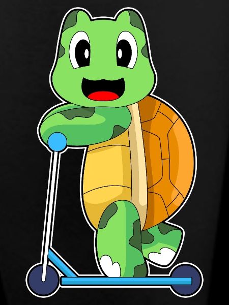 Turtle scooter