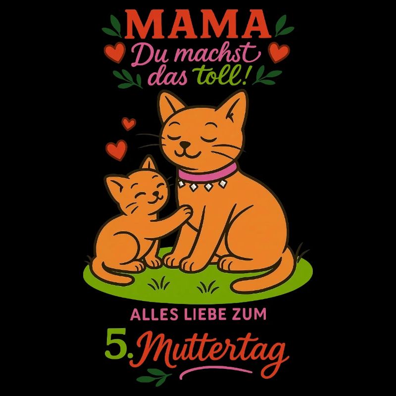 5. Muttertag - Mama, du machst das toll!
