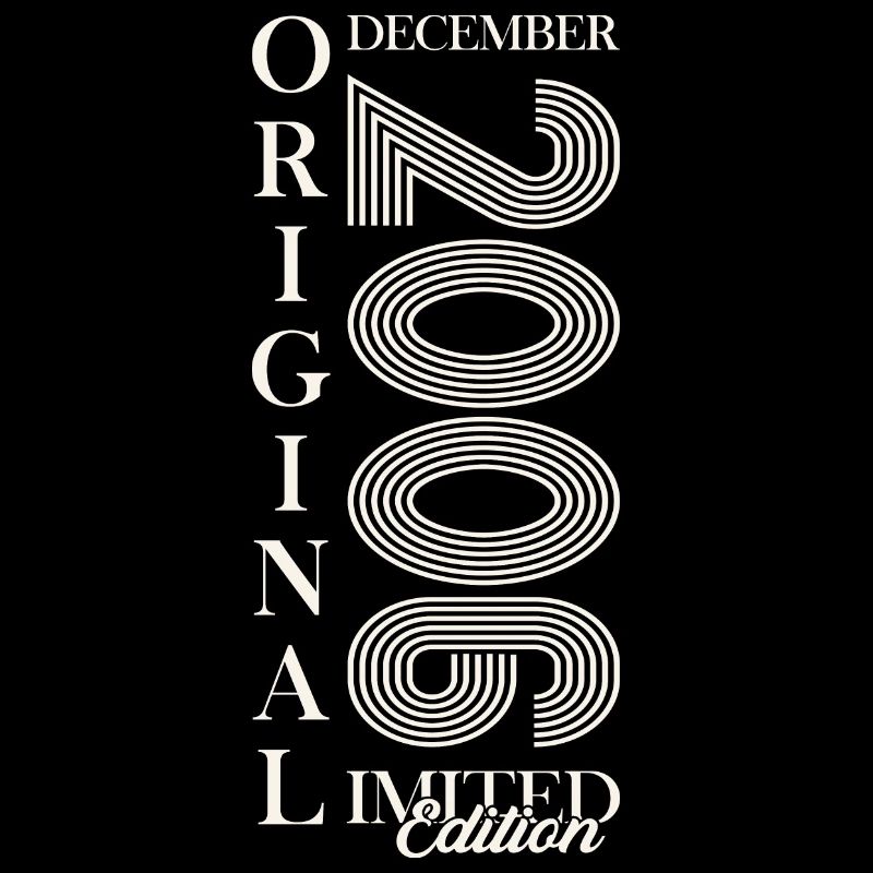 17e anniversaire Original Décembre Millésime 2006