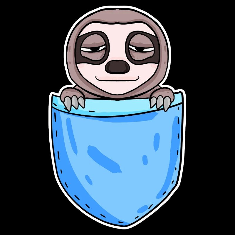 Funny Sloth Design