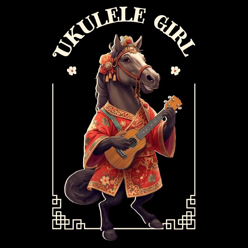 Cheval ukulélé