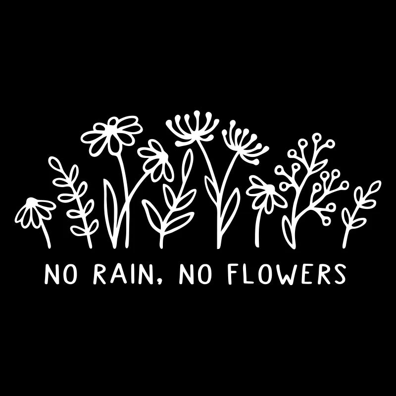 Pas de pluie, pas de fleurs