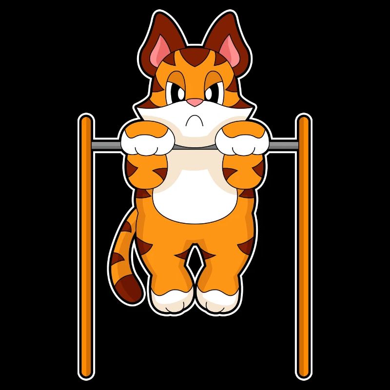 Tiger Bodybuilder Pull-ups Bodybuilding