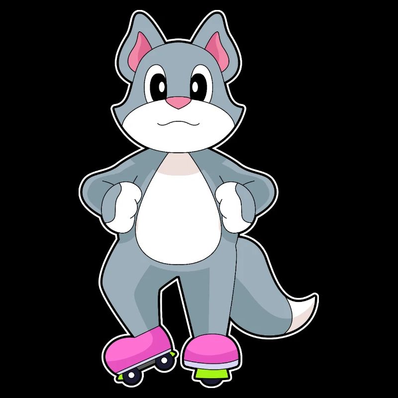 Cat Inline skating Inline skates Sport