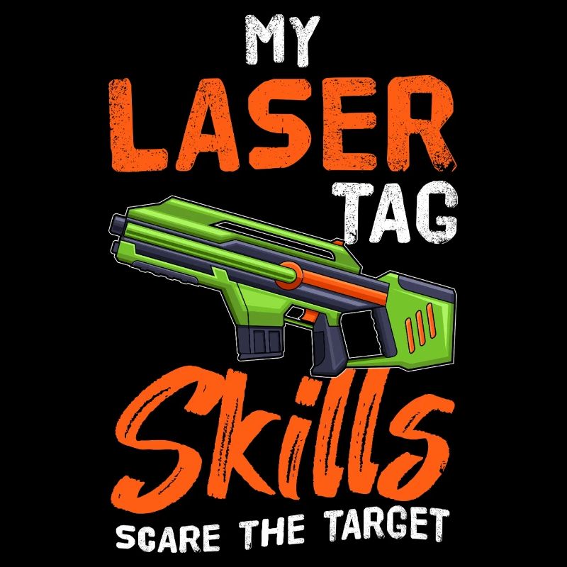 Compétences laser Art drôle de blaster de jeu