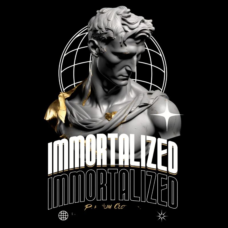 Immortalized Sculpture Globe