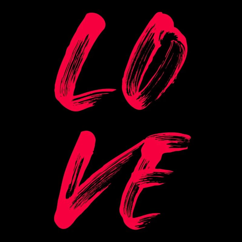 Love Love Amore Handwriting Lipstick Wedding