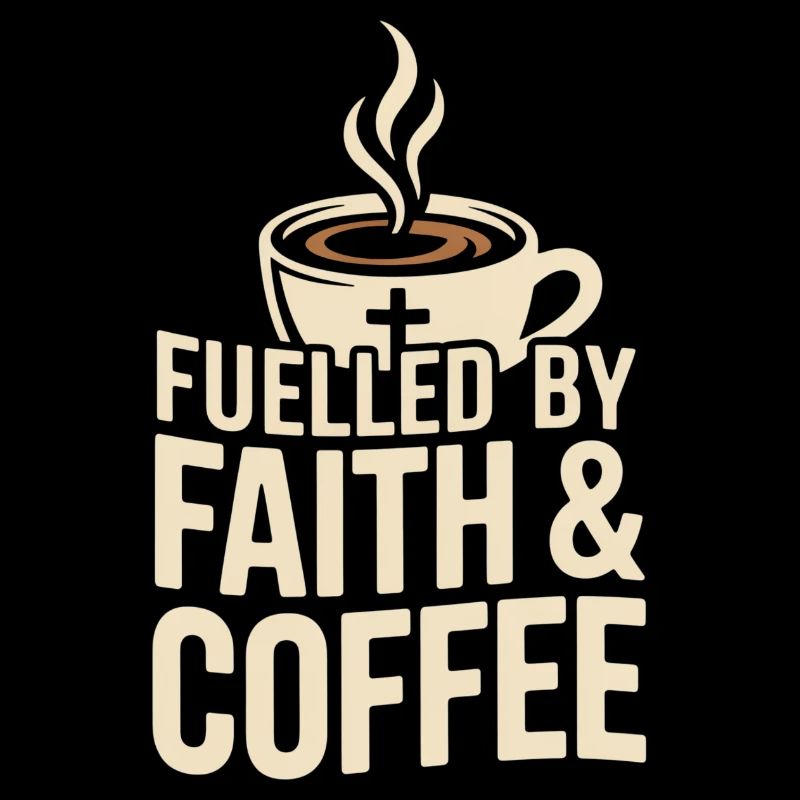 Alimenté par la foi et le café Glaube und Kaffee