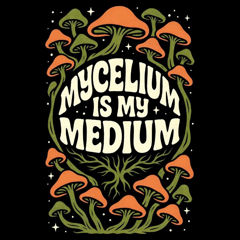 Le mycélium est mon médium | Champignons mycologiques
