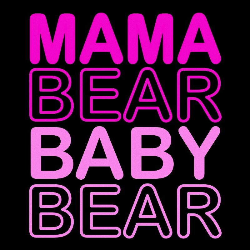 Maman Ours Bébé Ours