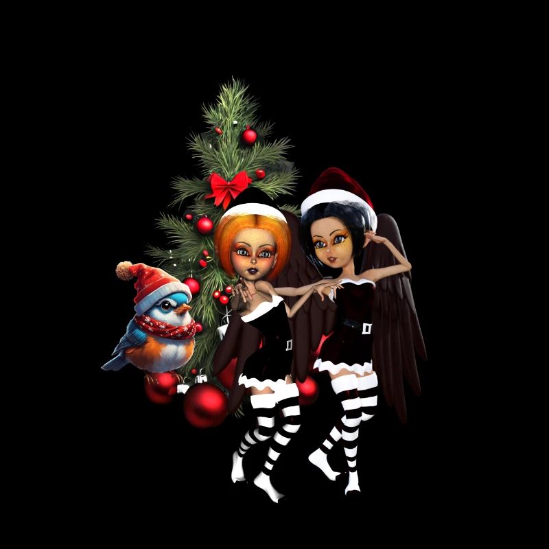 Dancing for Christmas.