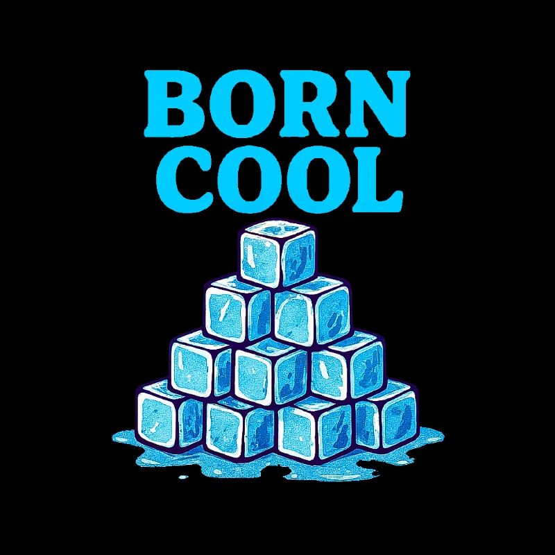 Eisblock Pyramide Blau