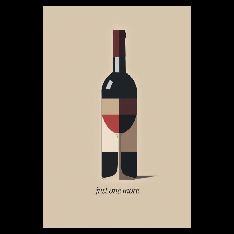 Conception du vin juste une fois de plus