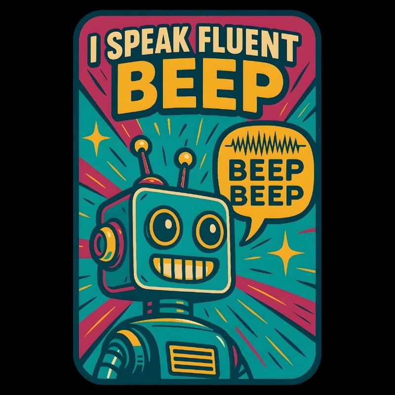 Bip fluide | Robot Science-Fi Nerd
