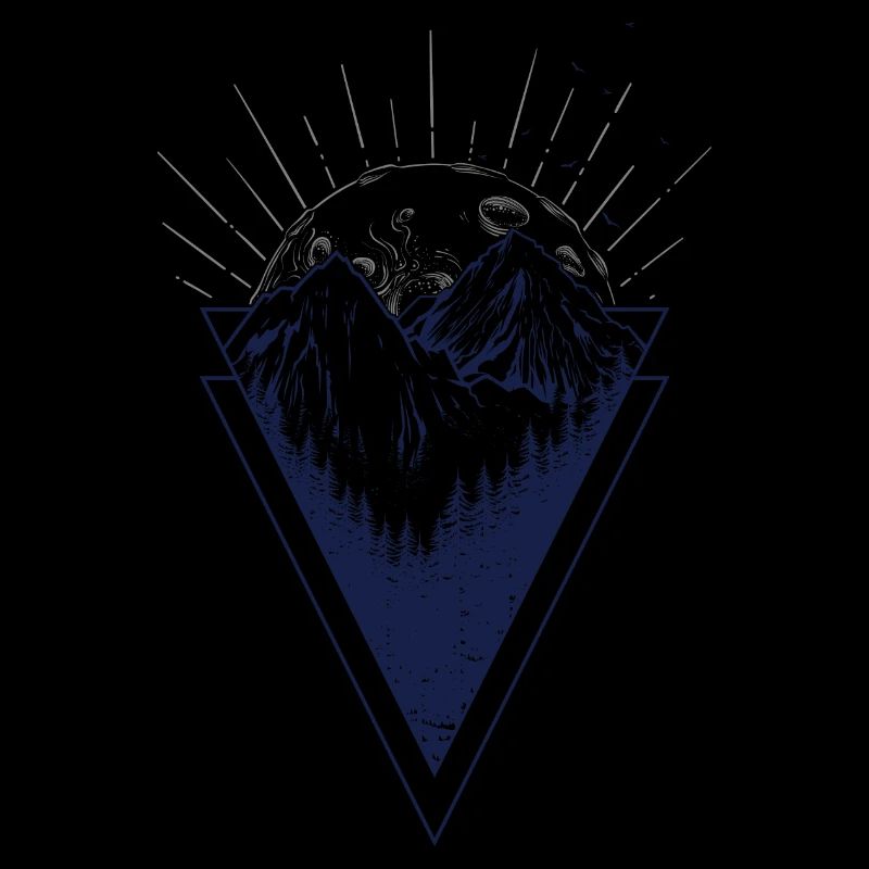 Moonlit Peaks Triangle