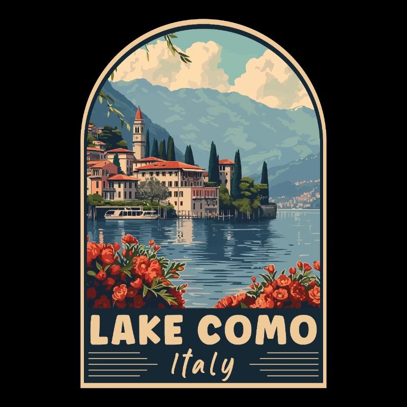 Entdecken Sie den majestätischen Blick auf den Comer See in Italien