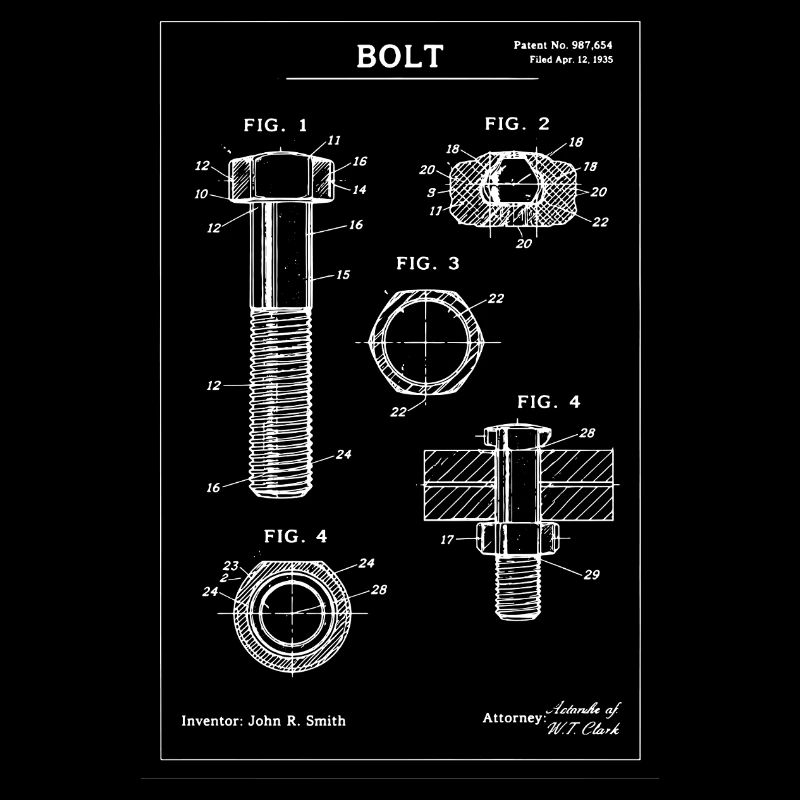 Bolt Blueprint Patent Diagram