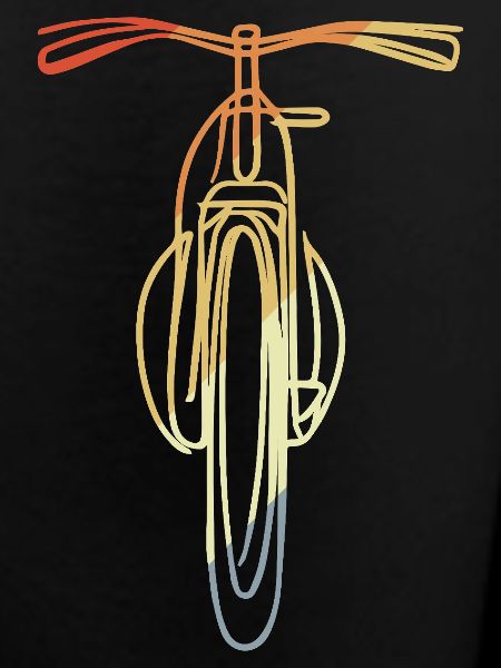 Bicycle front illustration