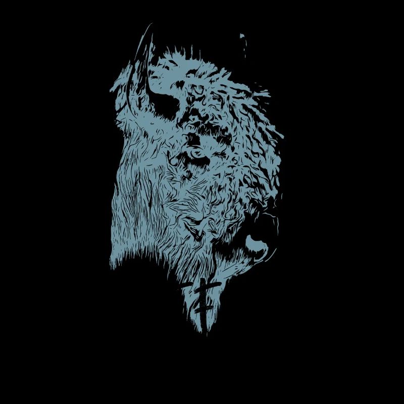 Portrait de bison d'amérique