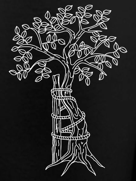 Tree by Andry – white