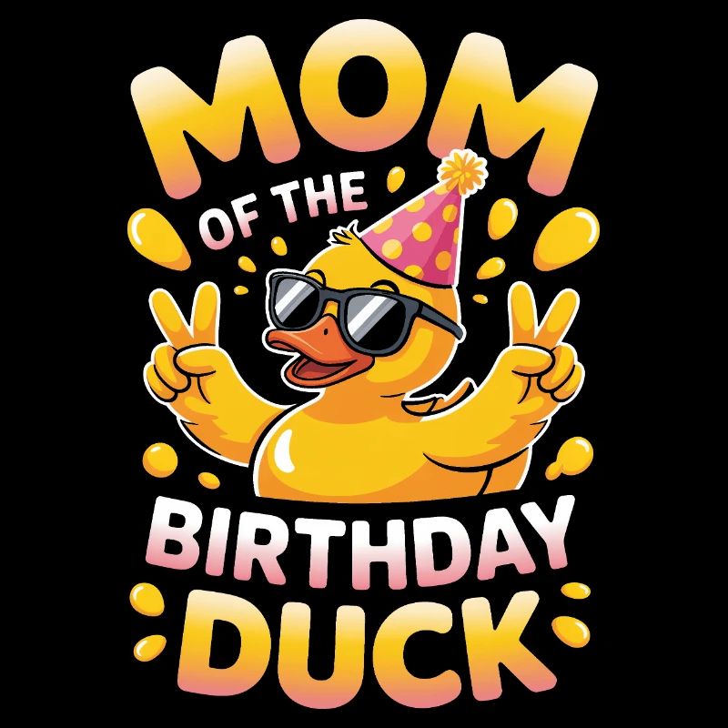 Maman du canard d’anniversaire
