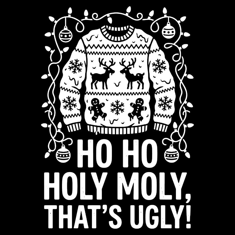 Scène sacrée du pull laid de Ho Ho