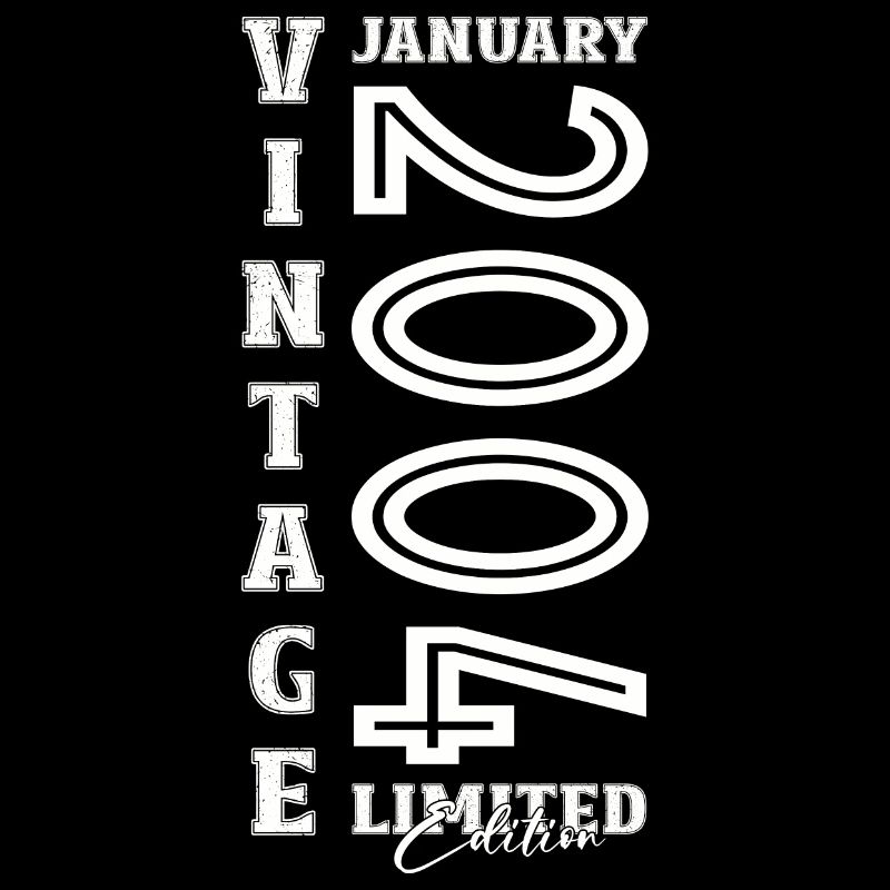 20e anniversaire Janvier Millésime 2004 Millésime