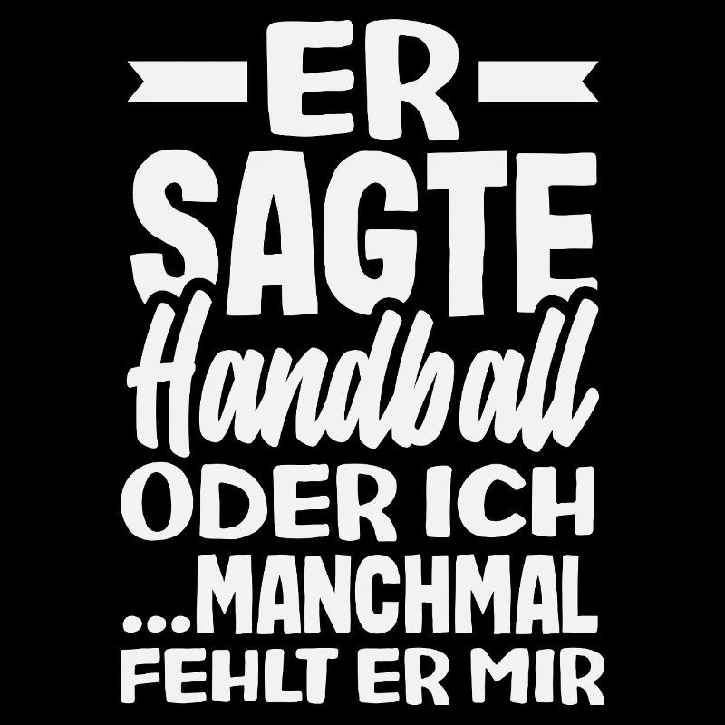 Handball or me – sometimes he is missing