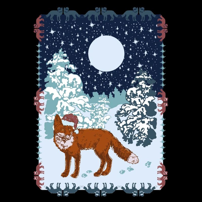 FOX UNDER MOONLIGHT