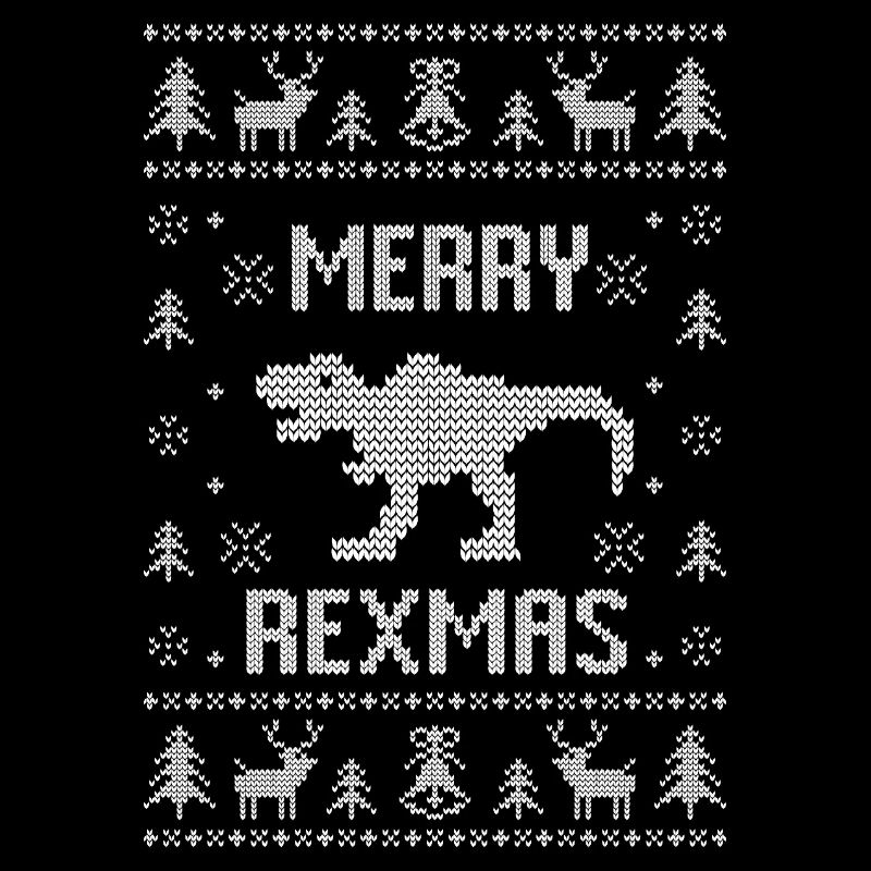 Dinosaurier Weihnachtspullover T-Rex Merry Rexmas