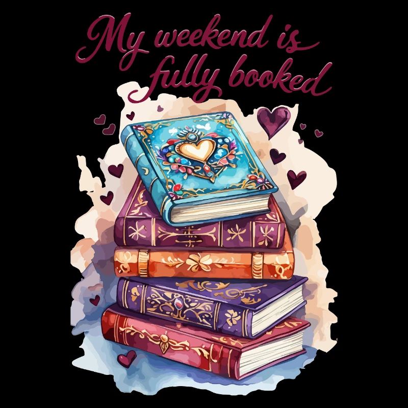 My weekend is completely planned with books