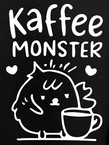 Coffee Monster Illustration