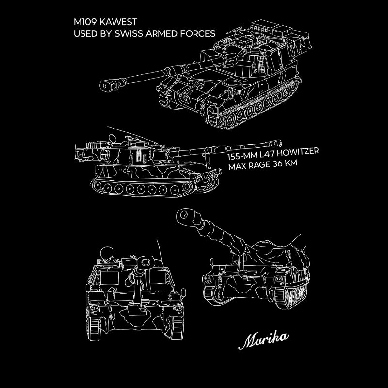 Panzerlinien im Bauplan
