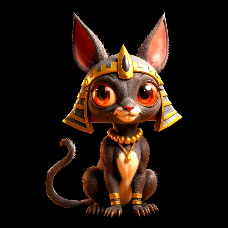 Chat égyptien d’Anubis