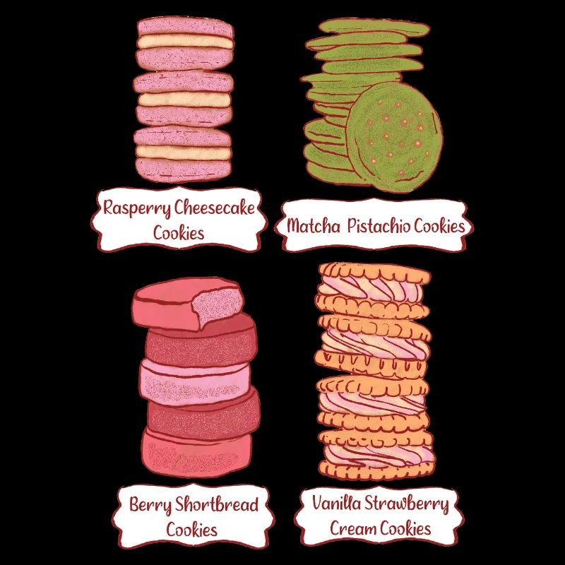 Pastellcookies Stack-Design